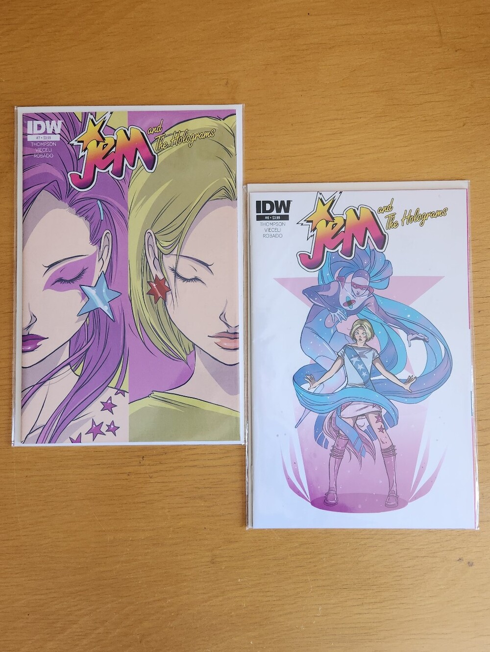 Jem and the Holograms #7, #8 - Comic Books (Lot of 2) 